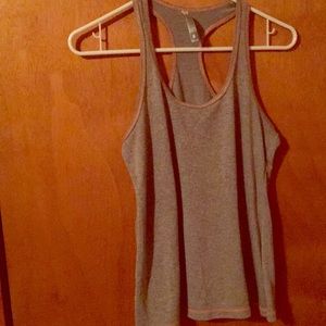 Grey OMT Active racer back tank
